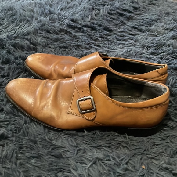 Joseph Abboud Double Monk genuine leather Men's dress shoes, 10D - Picture 2 of 3